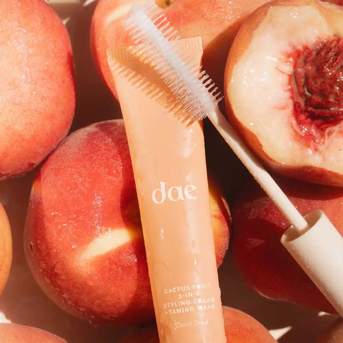 Cactus Fruit 3-in-1 Styling Cream + Taming Wand - Desert Peach Scent